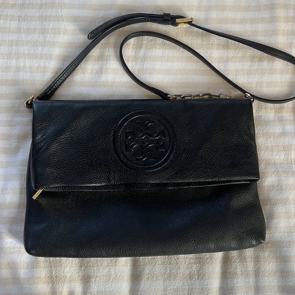 Tory Burch Bombe Fold-Over Crossbody/Clutch Bag - Picture 8 of 15